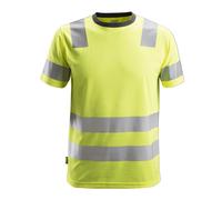 Snickers AllroundWork Hi-Vis T-Shirt, Kl. 2, EN 20471 High-Vis Gelb