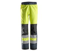 Snickers AllroundWork Hi-Vis wasserdichte Shell Arbeitshose, Kl. 2, EN 20471, 34
