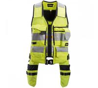 Snickers AllroundWork, High-Vis Tool vest CL1 High Visibility Yellow/B S