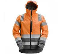 Snickers AllroundWork, High-Vis WP Shell Jacket CL3 High Visibility Or M