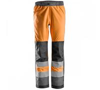 Snickers AllroundWork, High-Vis WP Shell Trousers CL2 High Visibility M