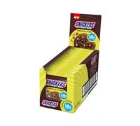 Snickers - Baked Chocolate Peanut High Protein Cookie | 12 x 60g Pack, High Protein Energy Snack, 15g Protein, Vegetarian