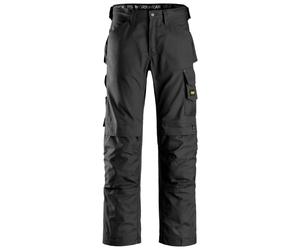 Snickers Canvas Handwerker Arbeitshose, EN 14404 Schwarz