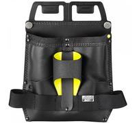 Snickers Carpenters Tool Pouch Black Colour: Black, Size: One Size One Size