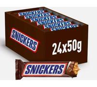 Snickers Chocolate Bars 24×50g Multipack