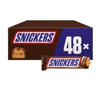 Snickers Milk Chocolate Bars – Caramel & Peanuts Bulk Box 48 x 48g