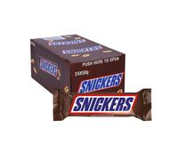 Snickers Classic Peanut Chocolate Bars 24 x 50g BB 13/09/2026