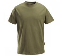 Snickers Classic T-Shirt Khaki Green 2XL Colour: Khaki Green, Size: 2 2XL