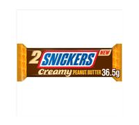 SNICKERS PEANUT BUTTER CREAMY. 24x36.5g. BEST BEFORE 19/12/2024