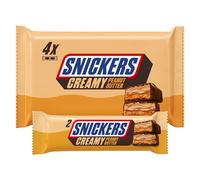 Snickers Creamy Peanut Butter Milk Chocolate Snack Treats Multipack 146g