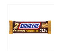 SNICKERS PEANUT BUTTER CREAMY. 24x36.5g. BEST BEFORE 19/12/2024