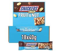Snickers Crisp Fruit & Nut Milk Chocolate Bars Sweets Bulk Treat 18x40g