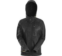 Snickers Damen Fleecepullover FlexiWork Damen Fleece Hoodie Schwarz