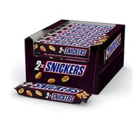 Snickers Duo Full Case Pack 69G Each - Perfect For Sharing, Gifting and Snacking
