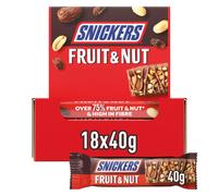 Snickers Fruit & Nut Milk Chocolate Bars, 18 x 40g, Bulk Chocolate