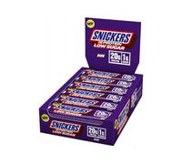 Snickers - HI Protein Bars | Low Sugar Bars, Only 1g of Sugar per bar, Dark Chocolate, 12 x 57g Pack, 20g Protein