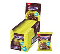 Snickers - Baked Chocolate Peanut High Protein Cookie | 12 x 60g Pack, High Protein Energy Snack, 15g Protein, Vegetarian