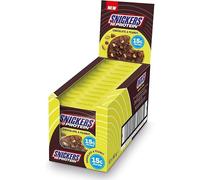 Snickers - Baked Chocolate Peanut High Protein Cookie | 12 x 60g Pack, High Protein Energy Snack, 15g Protein, Vegetarian