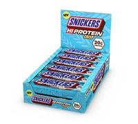 SNICKERS HI PROTEIN CRISP 12 x 55G BARS BOX CHOCOLATE CARAMEL PEANUTS BBE 04/26