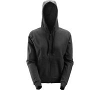 Snickers 2806 Womens Full Zip Work Hoodie Sweatshirt, Brushed Lining - STEEL