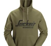 Snickers Logo Hoodie - Khaki Green - M