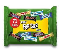 Snickers , Mars, Twix & More Assorted Fun Size Chocolate Bars, Party Bag Fillers, 1.4kg, 71 Bars