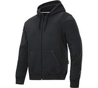 Snickers 28010400005 Size Medium Zip Hoodie - Black