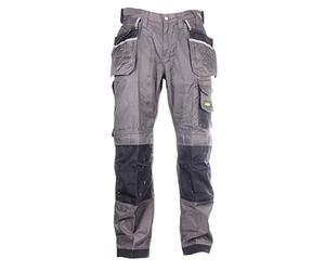 Snickers Men's Duratwill Craftsmen Trousers - Muted Black, Size 30R
