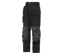 Snickers 3223 Floorlayer Trousers Black, Inside Leg: 32", Waist: 33" 32"
