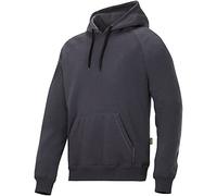Snickers Workwear Hoodie 2800 – Reinforced Elbows, Long Sleeve – Steel Grey M
