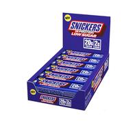 Snickers - Milk Chocolate Low Sugar Protein Bars | 12 x 57g Pack, Only 2g of Sugar per bar, Hi Protein Energy Snack, 20g Protein