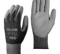 Snickers Precision Flex Light Gloves - Black/Rock Grey - 9