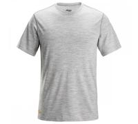 Snickers SN2551 Wool T-Shirt Grey Melange M Size: M, Colour: Grey Mela M