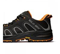 Snickers Solid Gear SG73001 Griffin S3 Safety Shoes Black/Orange Size: UK3 - EU36