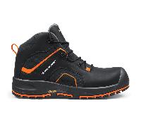 Snickers Solid Gear SG73004 Falcon 2 Mid Safety Boot Black/Orange UK9 UK9 - EU43 - US10