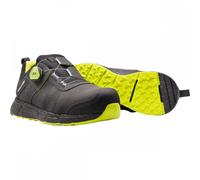 Snickers Solid Gear SG76012 Venture 2 S3S Safety Shoe Black/Yellow UK6 UK6 - EU40 - US7