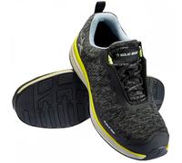 Snickers Solid Gear SG80124 Haze Saturn S1P Shoe Grey/Yellow Size: UK8 UK8 - EU42 - US9