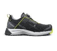 Snickers Solid Gear SG80125 Haze 2 Low Safety Shoe Black/Green UK5 Sho UK5 - EU38 - US6