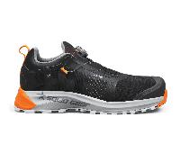 Snickers Solid Gear SG80126 Haze 2 Fly Low Safety Shoe Black/Orange UK UK4 - EU37 - US5