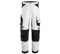 Snickers Stretch LFit Trousers+ White/Black 41" Colour: White/Bla 41" 32"