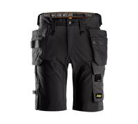 Snickers 6175 AllroundWork 4-way Stretch Short Holster Pockets Black W 33"