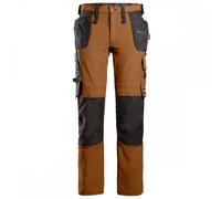 Snickers Stretch Trouser HP Brown/Black 47" Colour: Brown/Black, 47" 35"