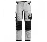 Snickers Stretch Trouser White 31" Colour: White, Waist Size: 31& 31" 30"