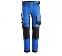Snickers 6341 Mens Allround Work Stretch Slim Fit Trousers True Blue/Black 31" 32"