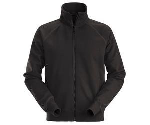Snickers Sweatshirt Arbeitsjacke m. Reißverschluss Schwarz