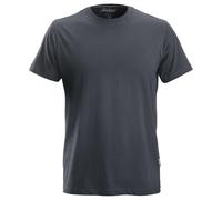 Snickers 2502 Short Sleeve T Shirt Brushed Cotton Classic Top: Steel/G S