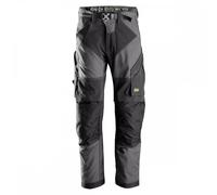 Snickers Trousers+ Steel Grey/Black 39" Colour: Steel Grey/Black, 39" 30"