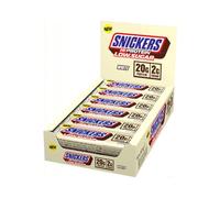 SNICKERS HI PROTEIN LOW SUGAR BARS WHITE CHOCOLATE PEANUTS 12 x 57g