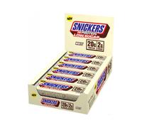 Snickers - White Chocolate Low Sugar Protein Bars | 12 x 57g Pack, Only 2g of Sugar per Bar, Hi Protein Energy Snack, 20g Protein