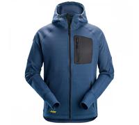 Snickers Women's Fleece Full Zip Hoodie Deep Blue 2XL Colour: Dee 2XL